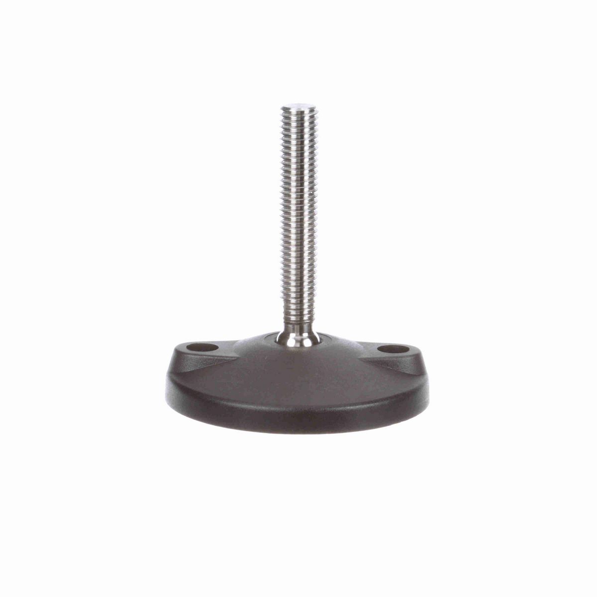 System Plast Articulating Plastic Leveler; Series: VG-511, Base Diameter: 4, Spindle Length: 2.92-in, Thread: 5/8-11 - VG-511-02-S58-L3