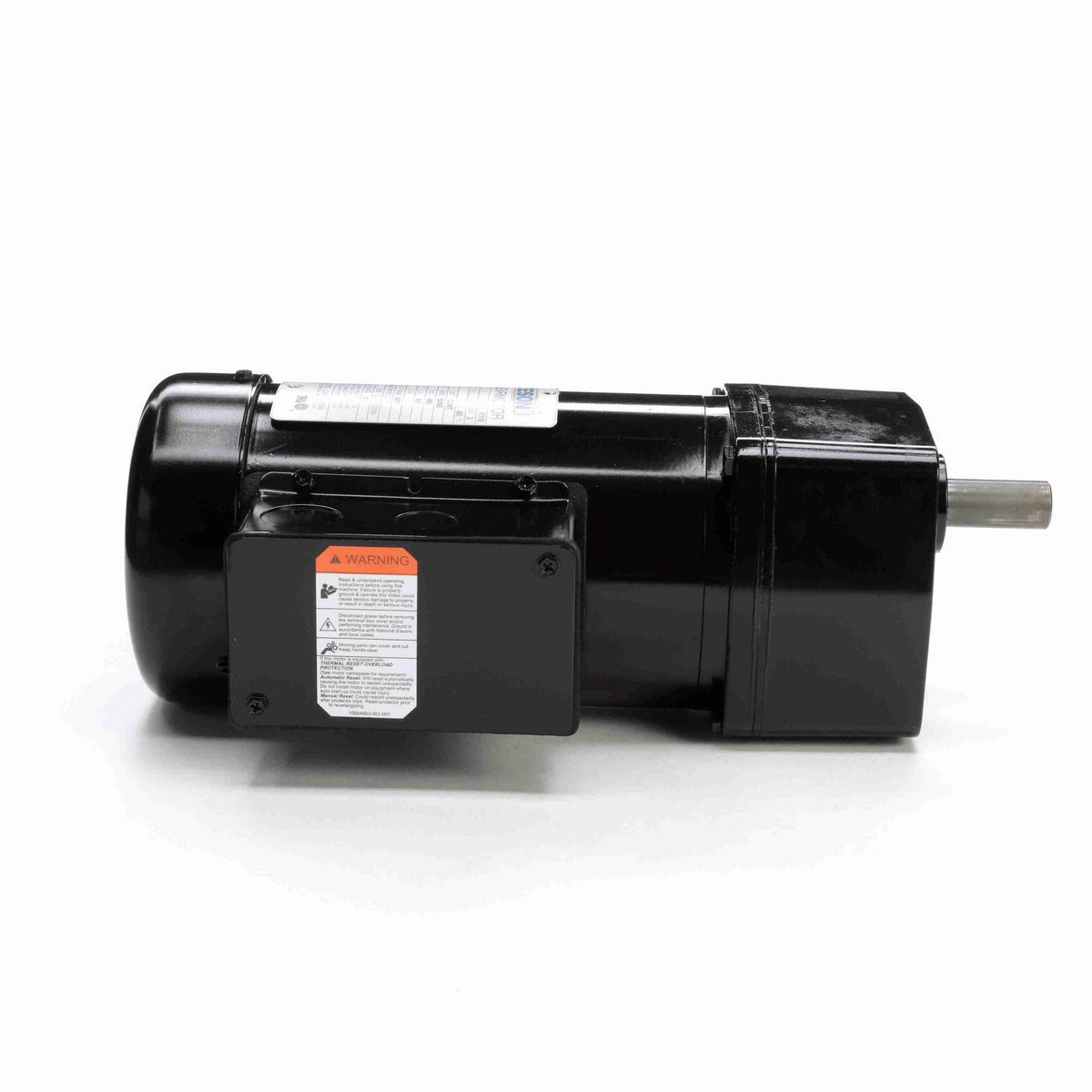 LEESON Parallel Shaft Gearmotor, 0.33 HP, 3 Ph, 60 Hz, 230 V, 345 RPM, 42Y Frame, TEFC - 096016.00