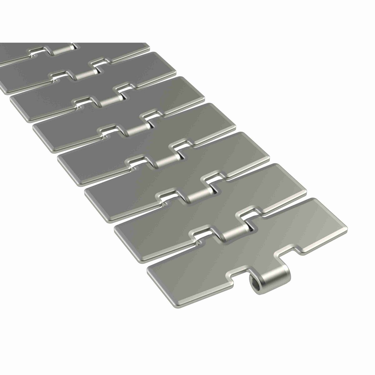 Rexnord 8811M Side-flexing Solid Top, Material: 0, Width: 4.5in, Pitch: 1.5in - 767.53.42