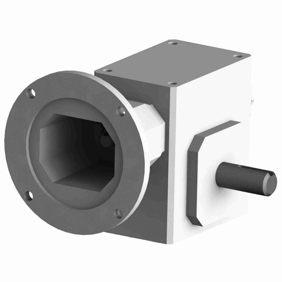 Grove Gear GR Series - Ironman Worm Gear Reducers Cast Iron Single-Reduction Worm Reducer - GRG-WBM826-40-R-140