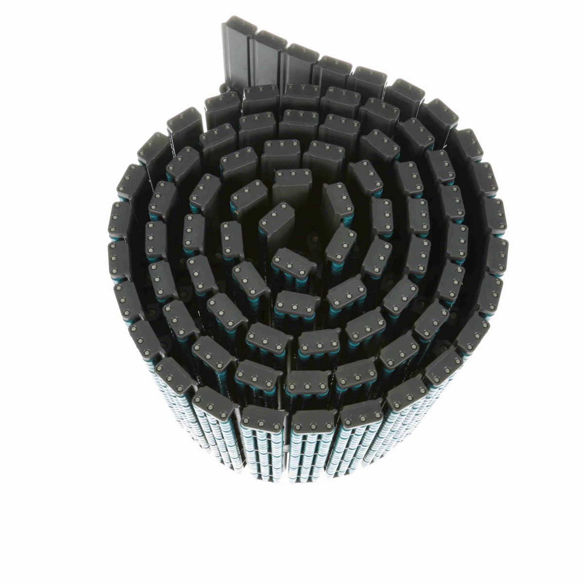 System Plast 8257LBP Straight Running Low Backline Pressure, Material: Gray Low Friction, Width: 10in, Pitch: 1.5in - LFG8257LBP-K1000