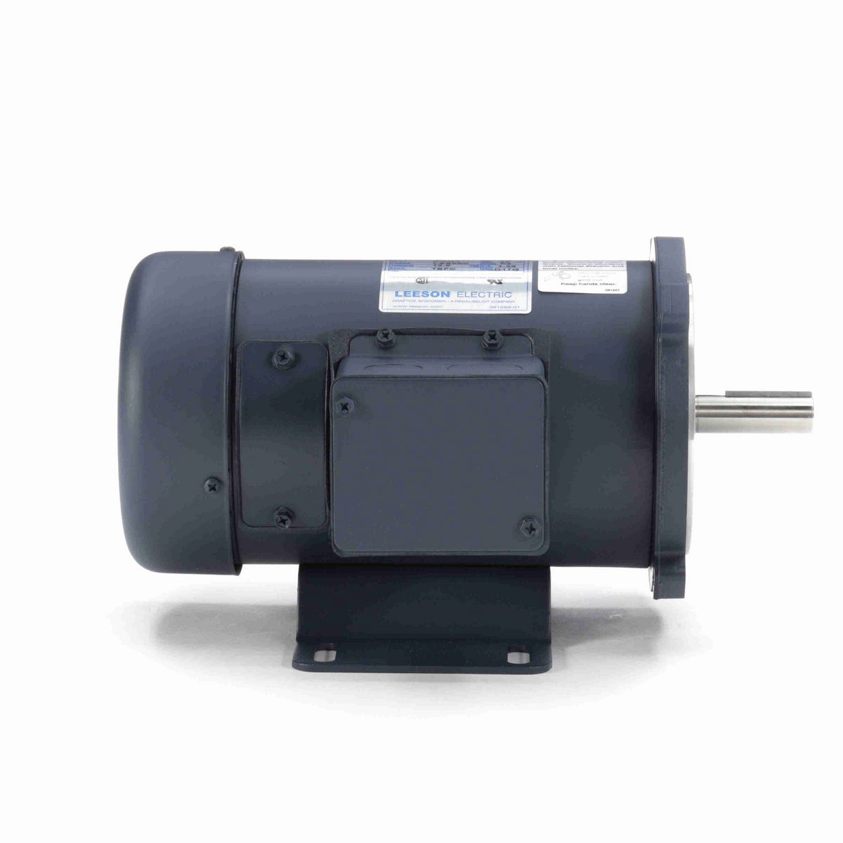 LEESON SCR Motor, 0.50 HP, 90 V, 2500 RPM, SS56C Frame, TEFC - 098006.00