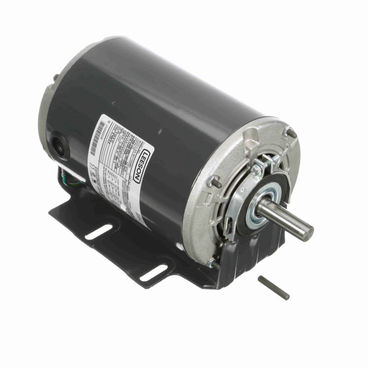 LEESON Fan and Blower Motor, 0.75 & 0.50 HP, 3 Ph, 60 & 50 Hz, 208-230/460 & 190/380-415 V, 1800 & 1500 RPM, 56 Frame, DP - G101