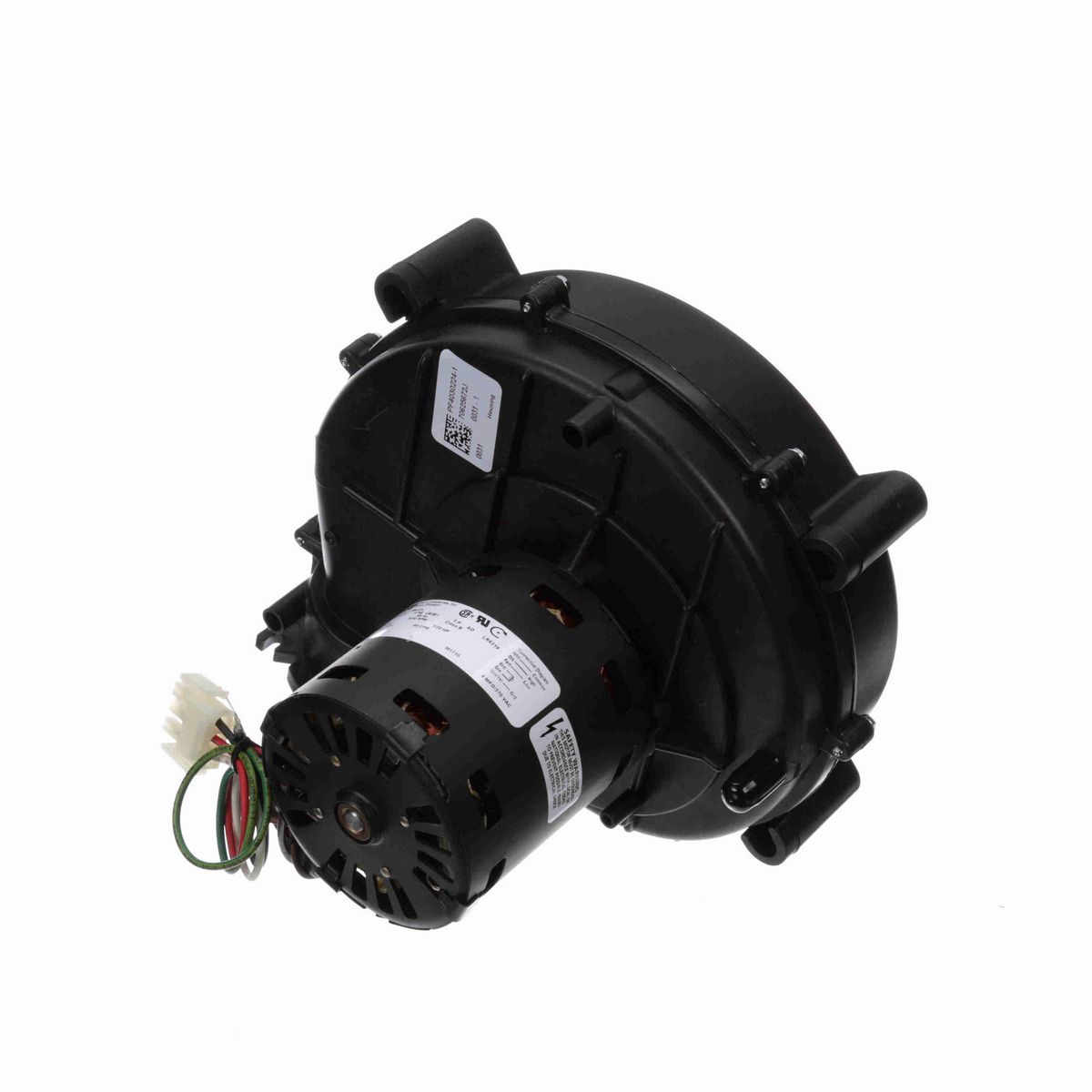 FASCO Round Outlet Permanent Split Capacitor OEM Replacement Draft Inducer Blower, 115 Volts, Flange: Yes - A230