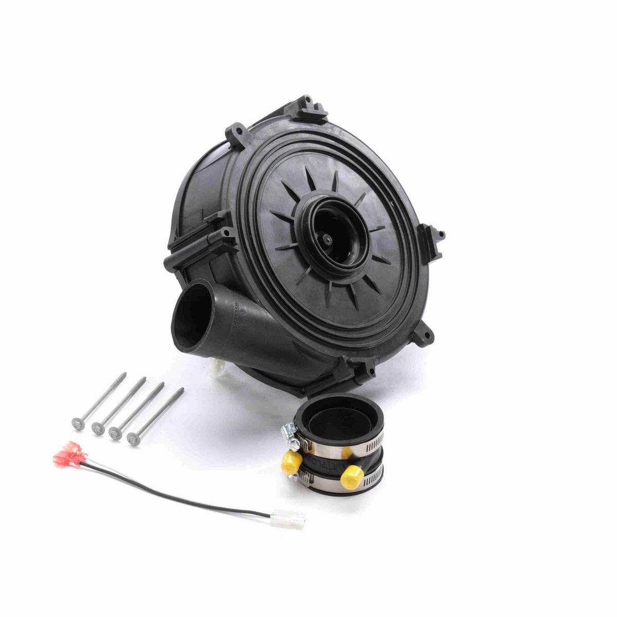 FASCO Round Outlet Shaded Pole OEM Replacement Draft Inducer Blower, 115 Volts, Flange: No - A985