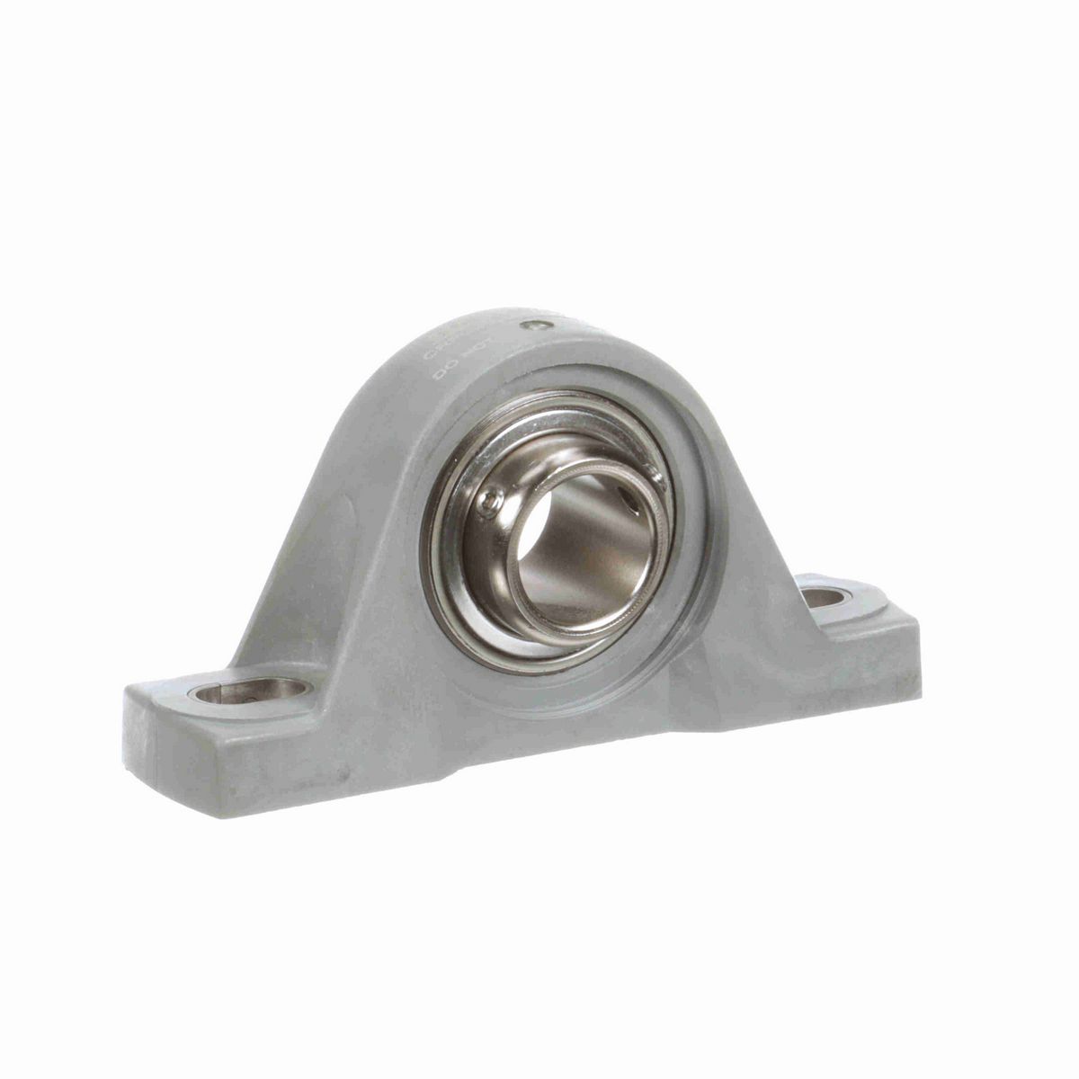 Sealmaster Mounted Composite Two Bolt Pillow Block Ball Bearing - 52100 Bearing Steel, Phosphorus Nickel Coated - Setscrew Lock - Corrosion Resistant - Reduced Maintenance - Lubed for Life - CRPC-PN16 RMW