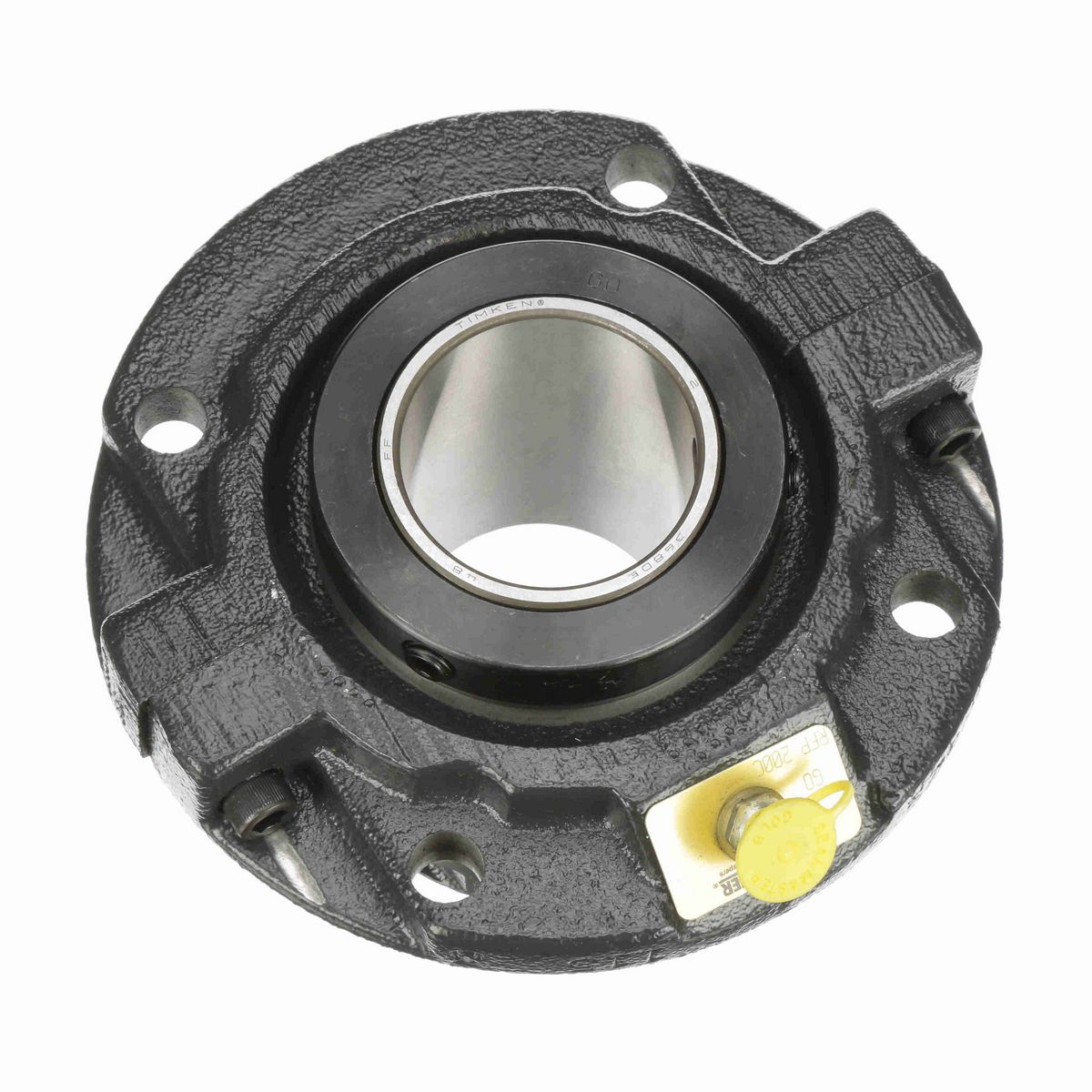 Sealmaster Mounted Cast Iron Piloted Flange Tapered Roller - 52100 Bearing Steel - Double Collar Mount Lock - RFP 315C