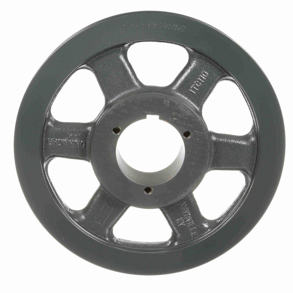 Browning 1 Groove Cast Iron Bushed Bore Multiple Sheave - 1TC110