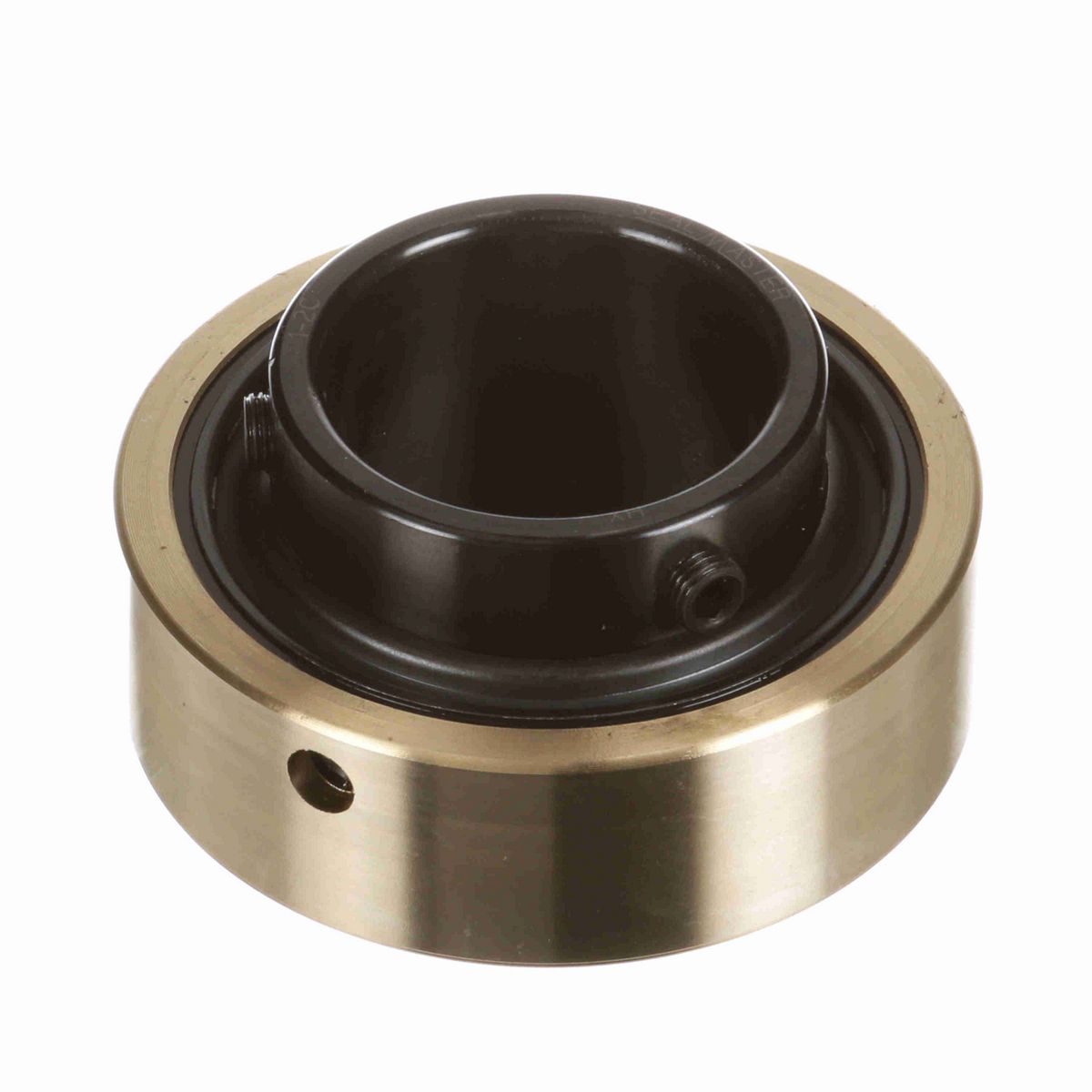 Sealmaster Mounted Insert Only Ball Bearing - 52100 Bearing Steel, Black Oxided - Setscrew Lock - AR-1-2C