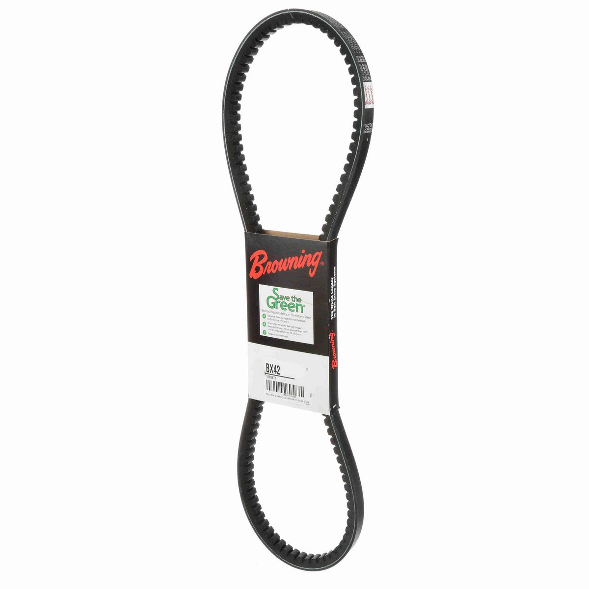 Browning EPDM Notched Belt 98% Efficient - BX42