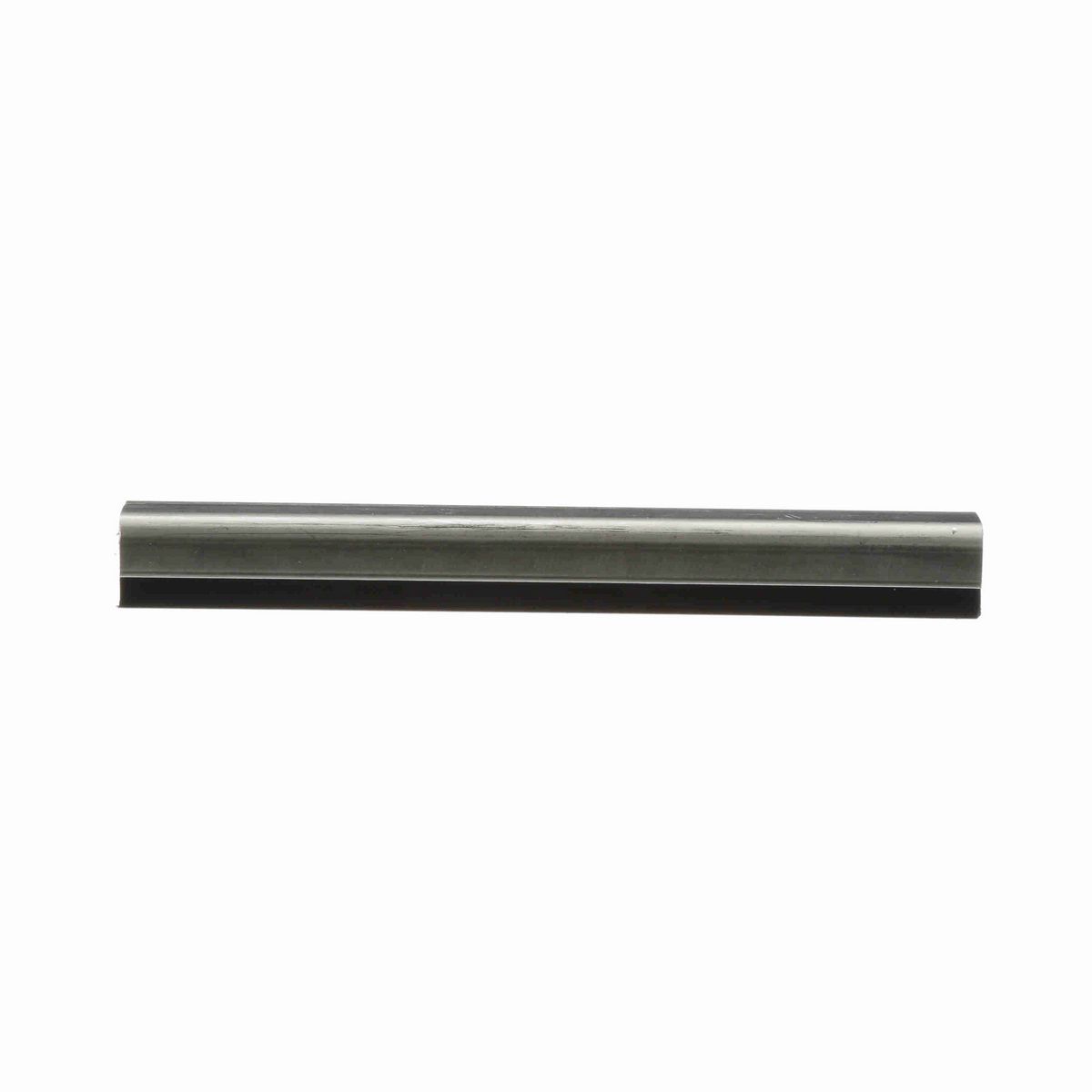 System Plast Flat Guide Rail: 0.67"W X 0.67"H X 240"L Black Nolu-SD - VG-SSF-SD-20