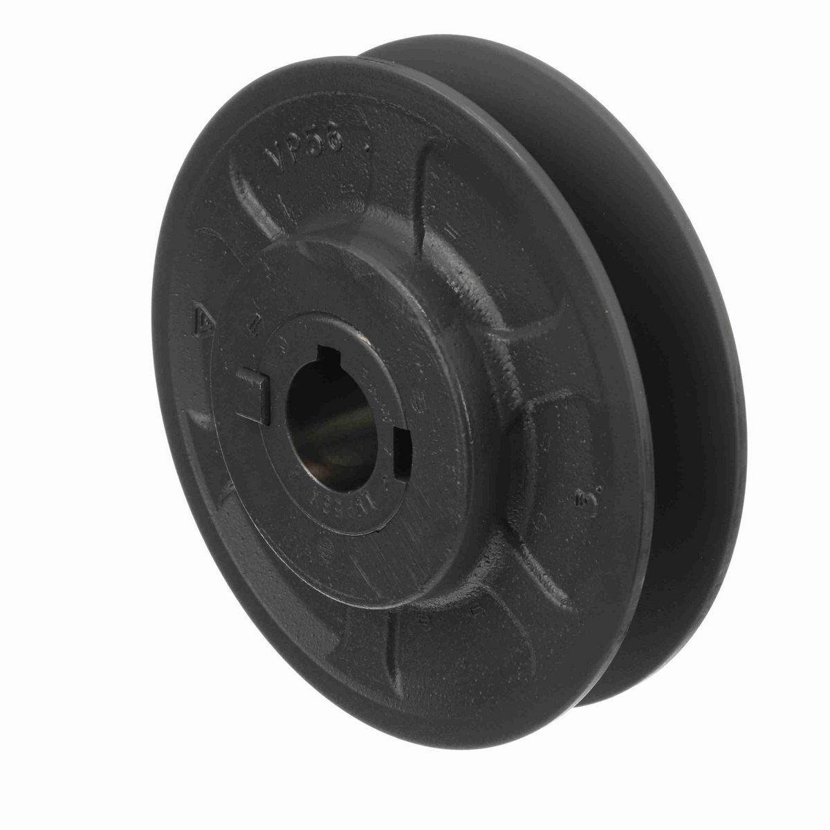 Browning 1 Groove Cast Iron Finish Bore FHP Variable Pitch Sheave - 1VP56X1