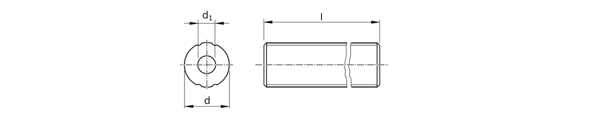 Цельный вал из термообработанной стали Bosch Rexroth WVD4-16 [R072401689]