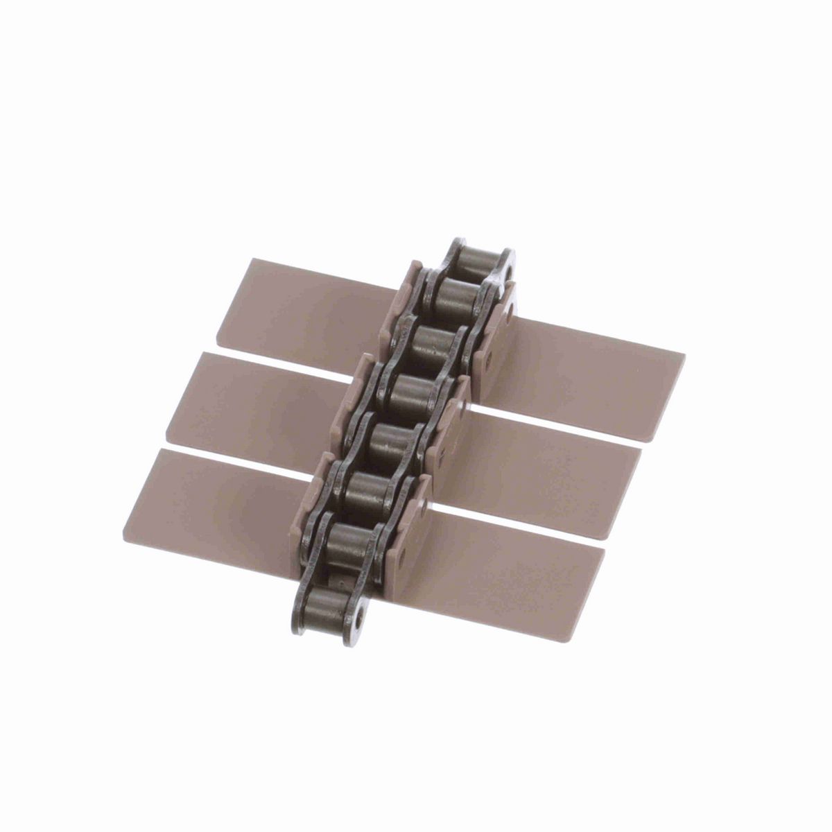 System Plast 843 Straight Running Solid Top, Material: Tan Low Friction, Width: 3.25in, Pitch: 1in - LF843-K325