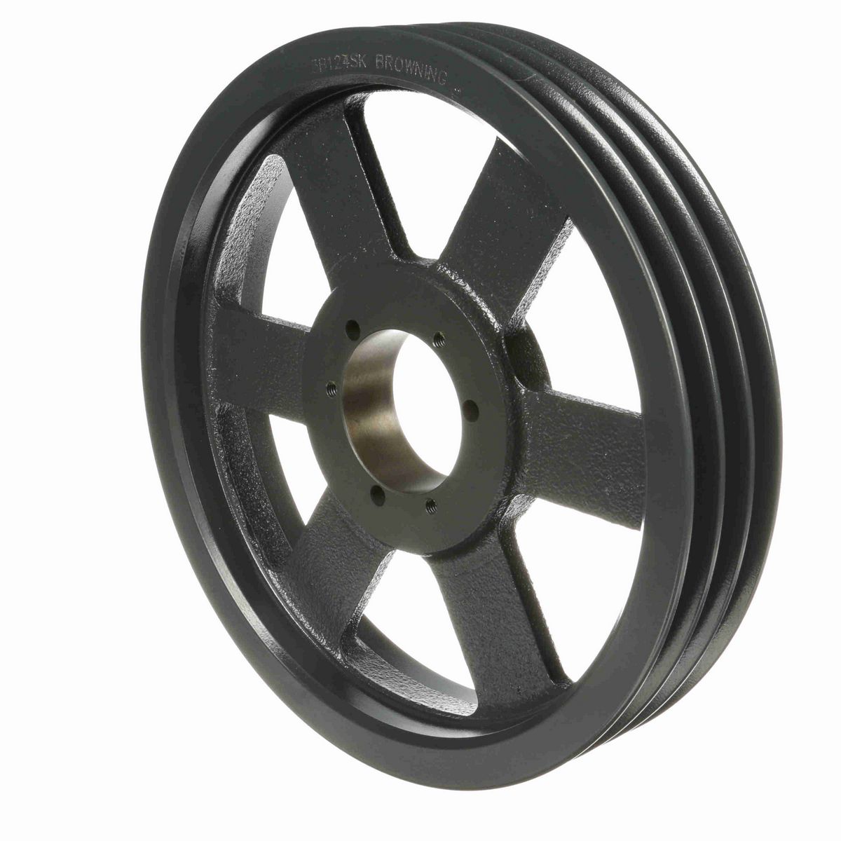 Browning 3 Groove Cast Iron Bushed Bore Multiple Sheave - 3B124SK