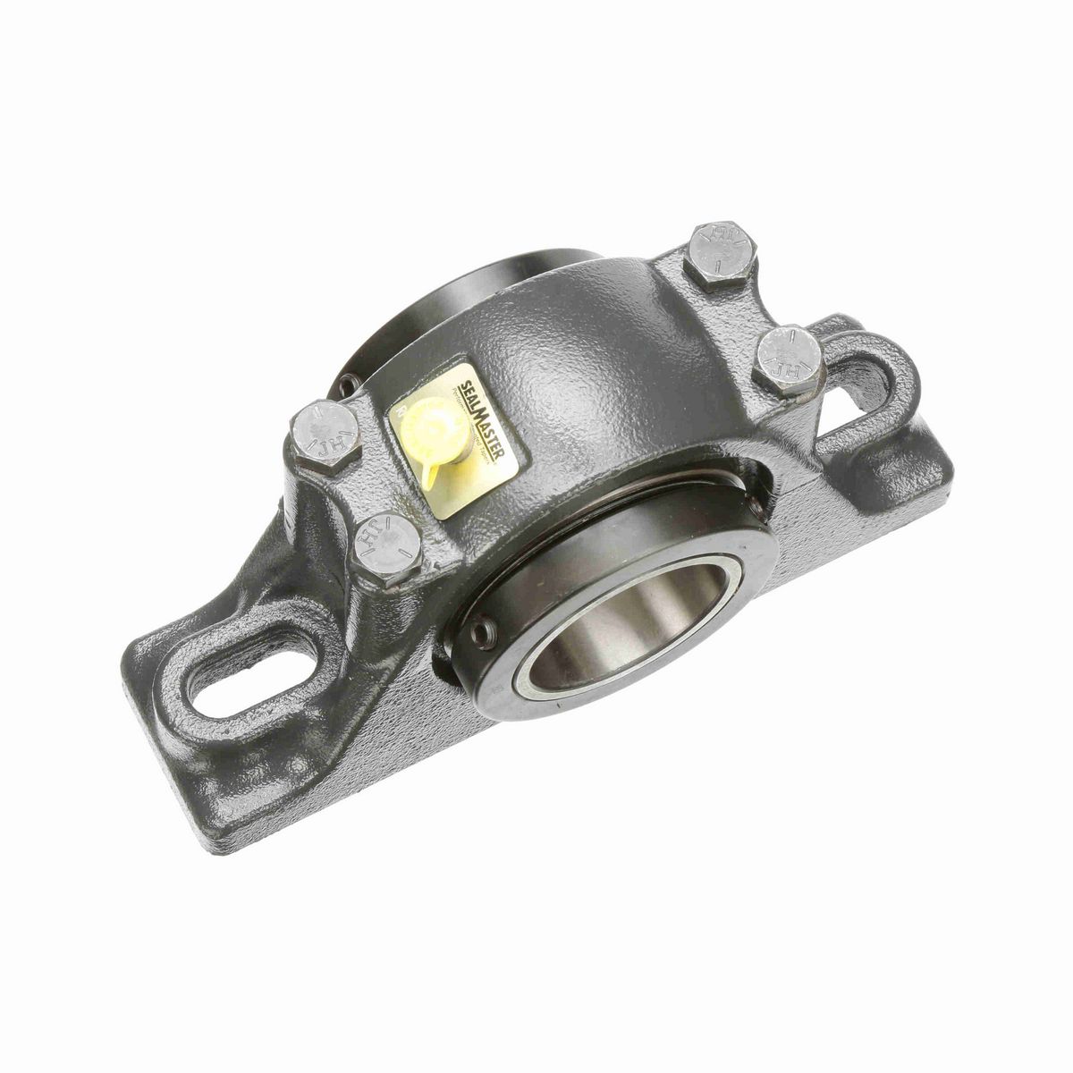 Sealmaster Mounted Cast Iron Two Bolt Pillow Block Tapered Roller - 52100 Bearing Steel - Double Collar Mount Lock - RPB 208-2