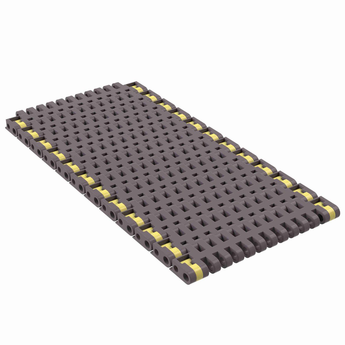 Rexnord 8506 Straight Running Flush Grid, Material: Brown High Performance, Width: 4.5in, Pitch: 0.75in - 81418321