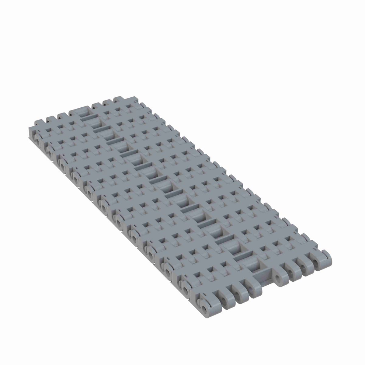 Rexnord 7705 Straight Running Solid Top, Material: Silver Platinum Series™ X, Width: 4.5in, Pitch: 1in - 10286164