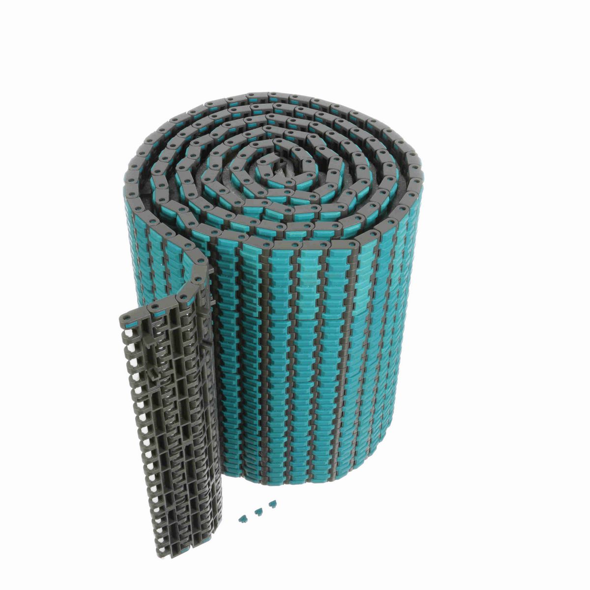 System Plast 2251FT VG Straight Running SuperGrip™, Material: Gray Low Friction, Width: 340mm, Pitch: 1in - LFG2251FT-PT-M0340VG