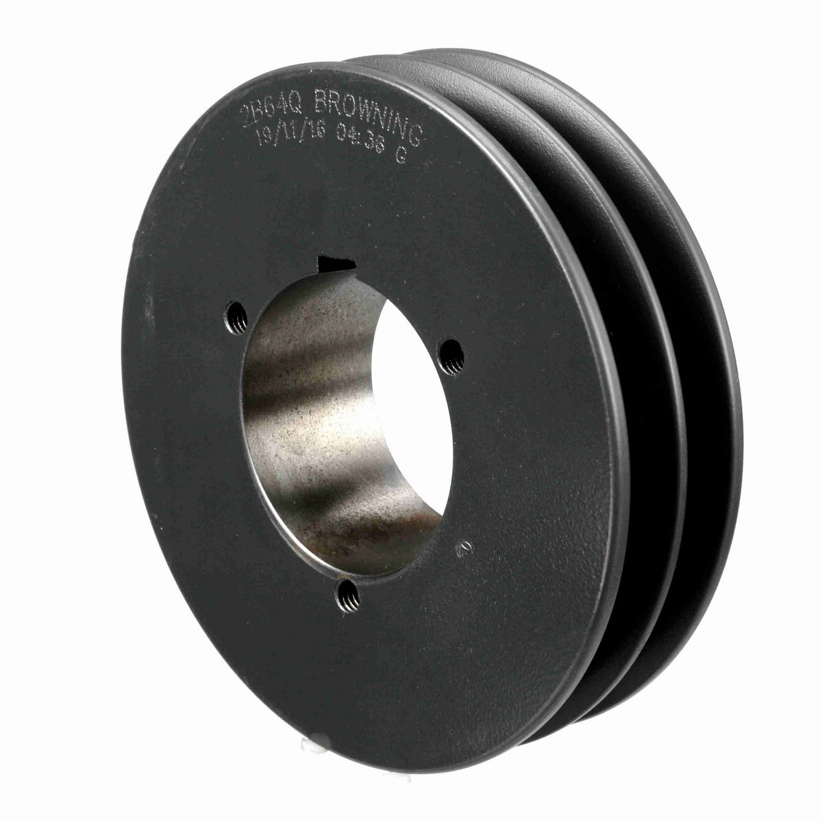 Browning 2 Groove Cast Iron Bushed Bore Multiple Sheave - 2B64Q