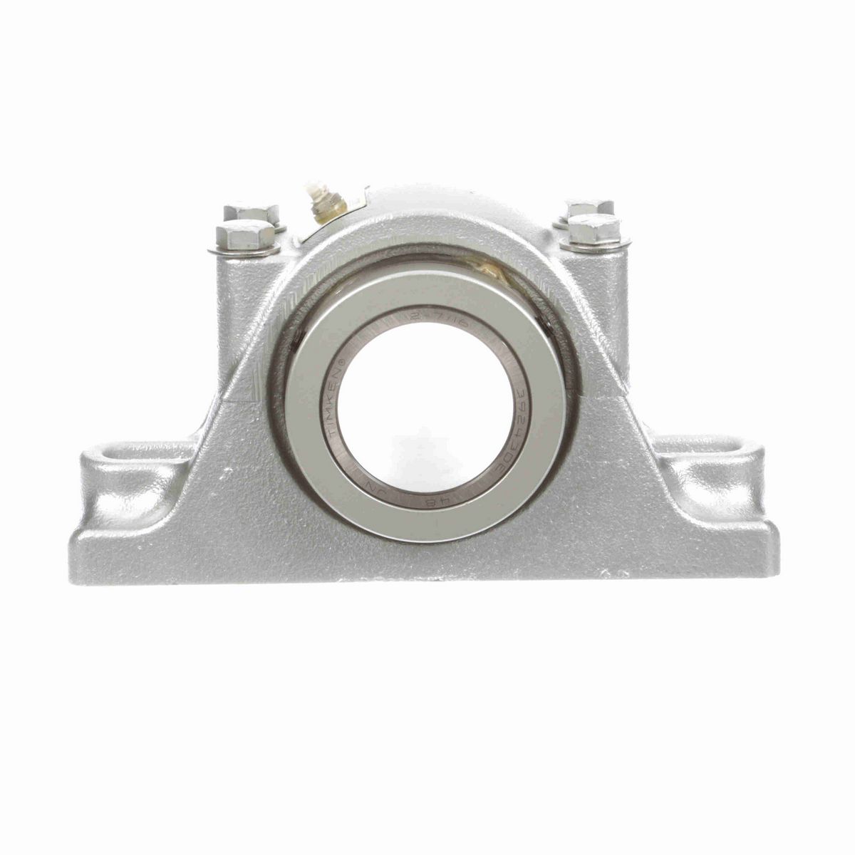 Sealmaster Mounted Flouropolymer Coated Cast Iron Two Bolt Pillow Block Tapered Roller - 52100 Bearing Steel - Double Collar Mount Lock - Corrosion Resistant - RPB 207-C2 CR