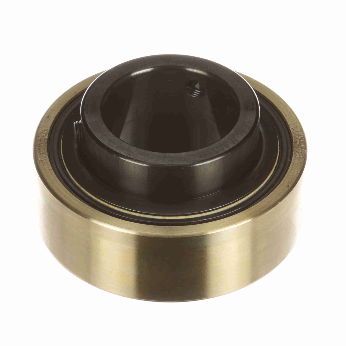 Sealmaster Mounted Insert Only Ball Bearing - 52100 Bearing Steel, Black Oxided - Setscrew Lock - AR-2-010C