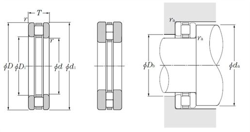Упорный цилиндрический роликоподшипник NTN 89320L1