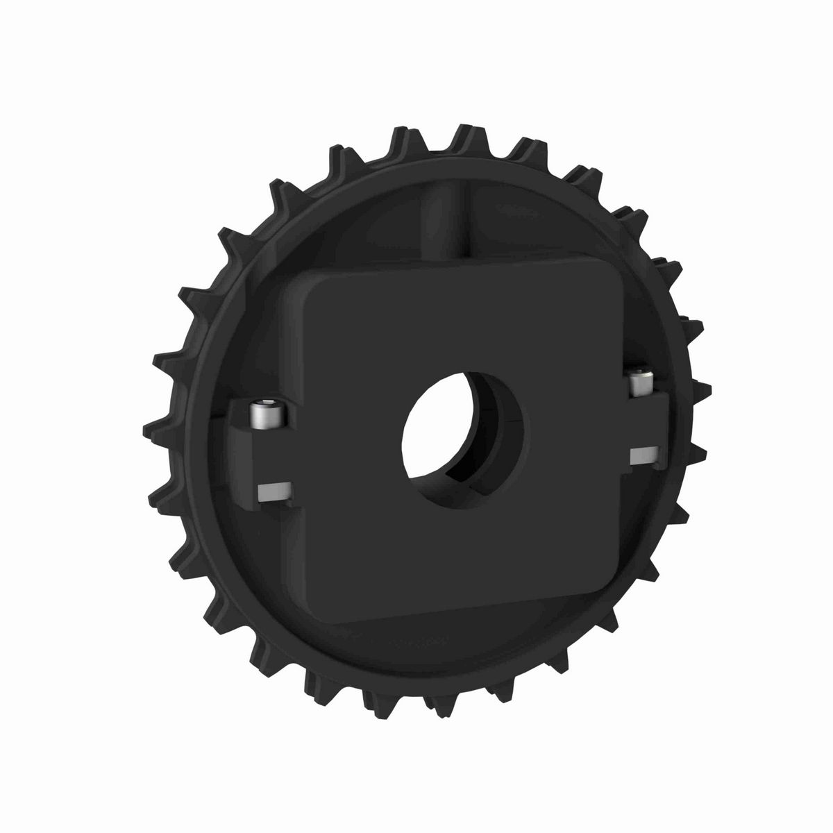 Rexnord 8500 Series Split Molded Nylon Sprocket with 27 Teeth and 1-1/4in Round Idler Bore - 614-196-7