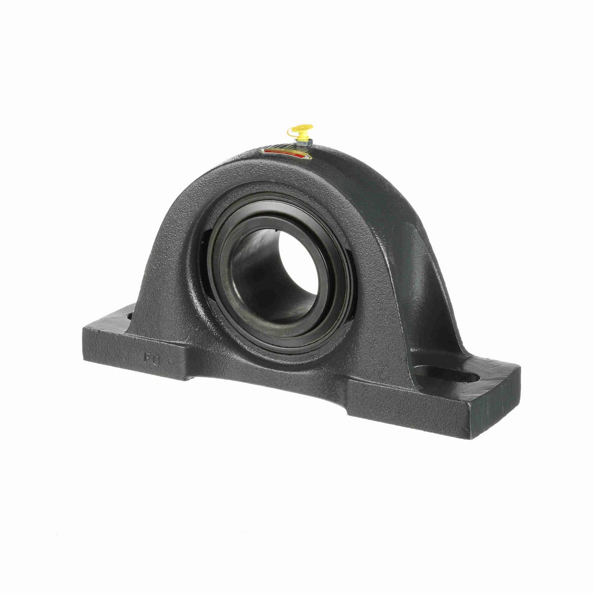 Sealmaster Mounted Cast Iron Two Bolt Pillow Block Ball Bearing - 52100 Bearing Steel, Black Oxided - Setscrew Lock - MP-51