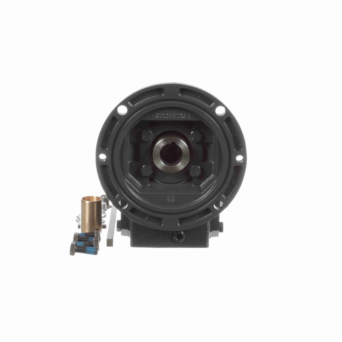 Hub City HERA Gear Reducer HERA Cast Iron Helical-Hypoid Reducer - HERA35ES 11.42 143TC 1.438