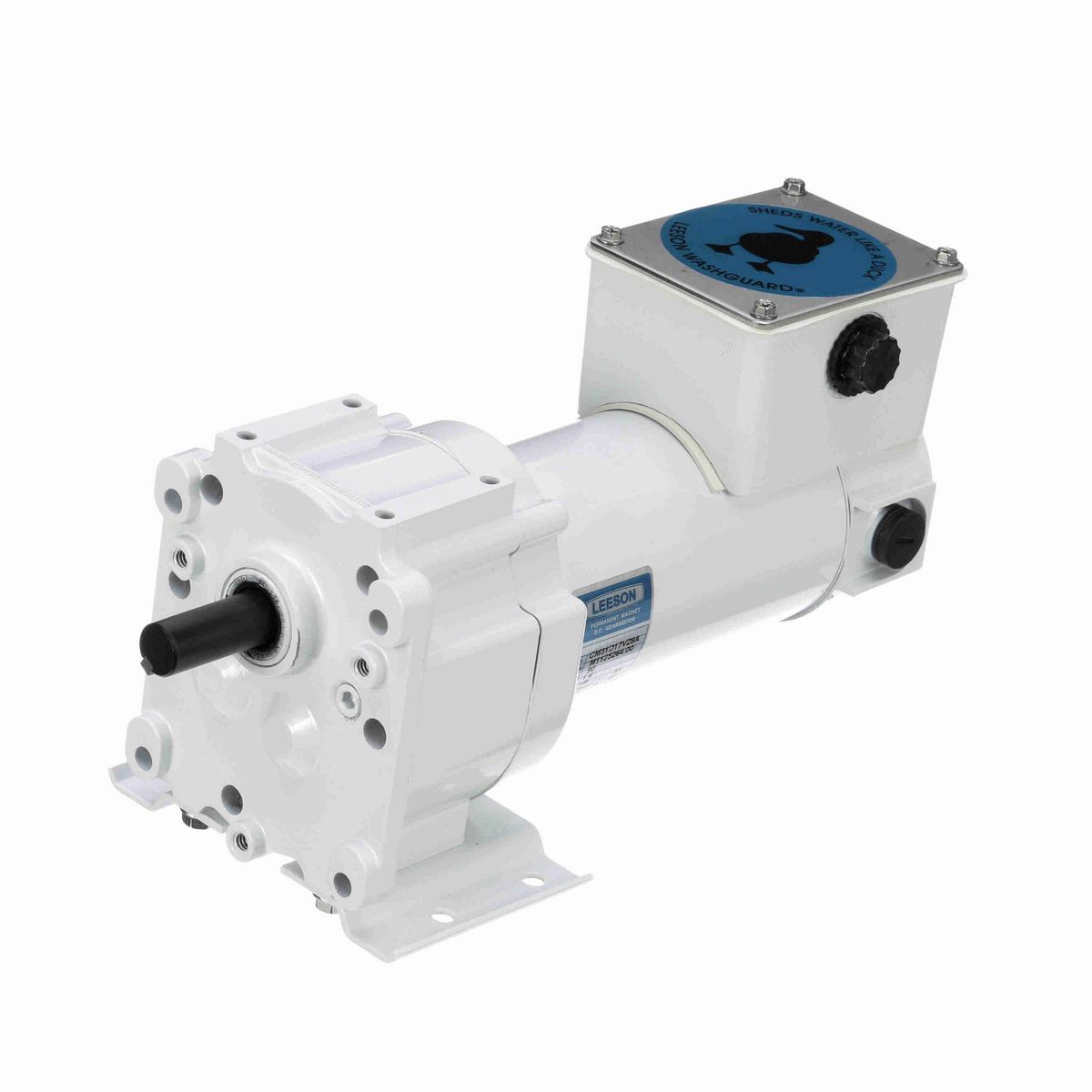 LEESON White Duck™ Parallel Shaft Gearmotor, 0.13 HP, 90 V, 94 RPM, 31 Frame, TENV - M1125264.00