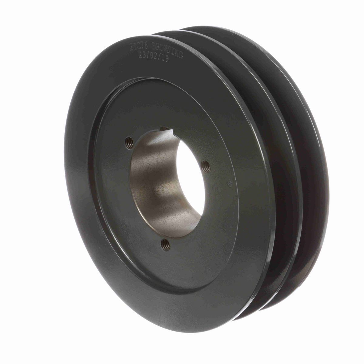 Browning 2 Groove Cast Iron Bushed Bore Multiple Sheave - 2TC76