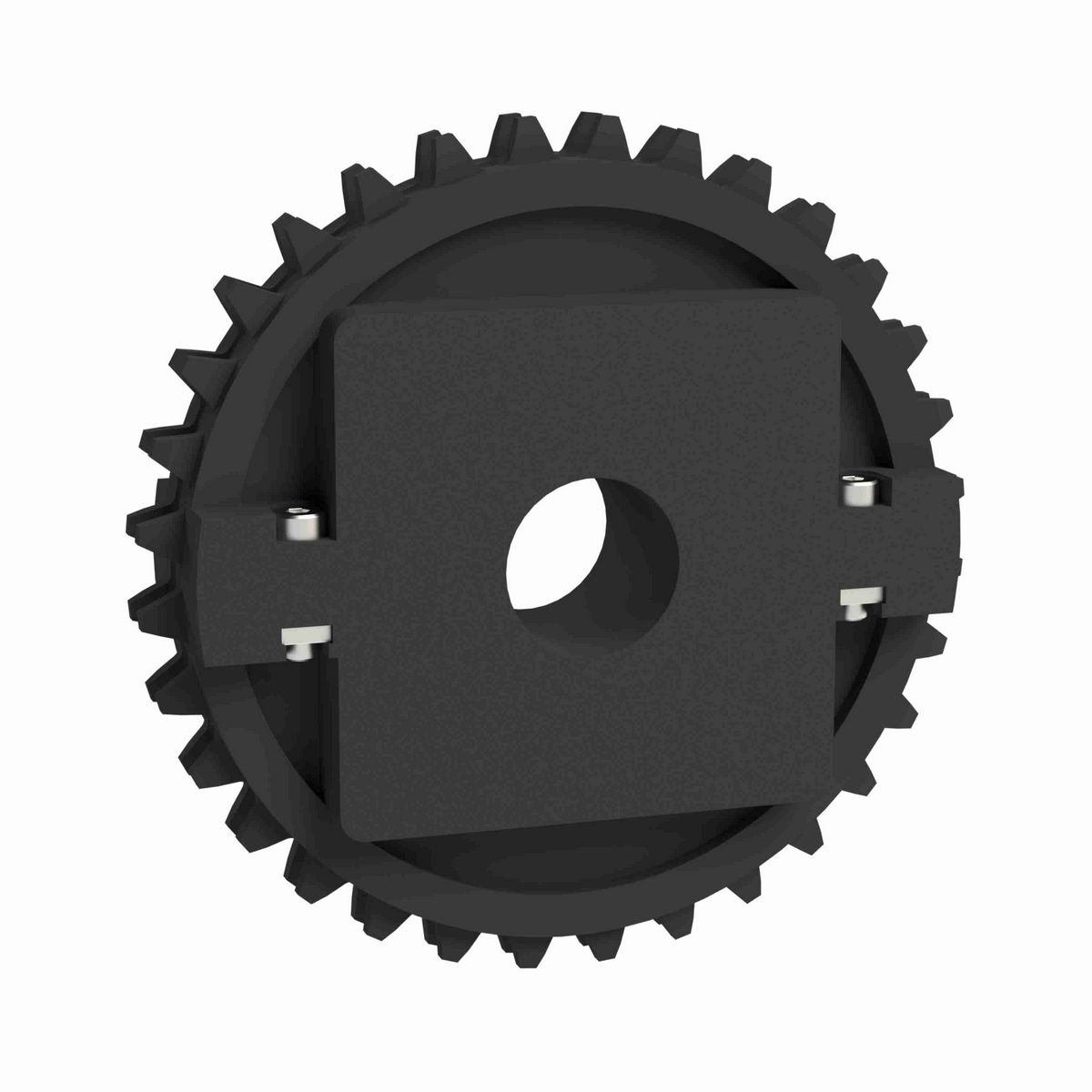 Rexnord 1500 Series Split Molded Nylon Sprocket with 32 Teeth and 1-1/4in Round Idler Bore - 614-181-12