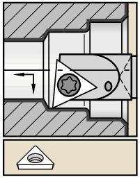 Screw-On Inserts Kennametal A-STLD 95° [1289155]