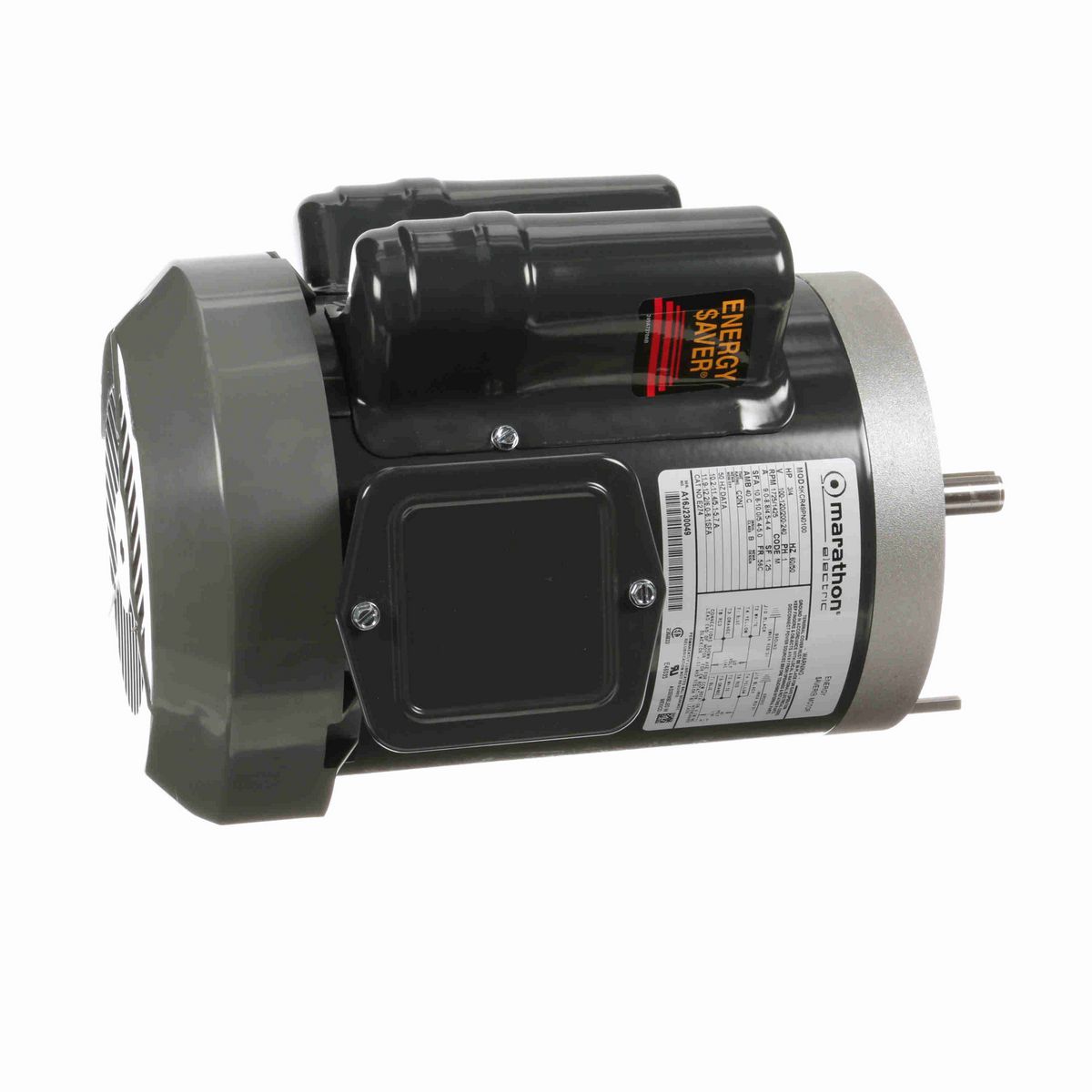 LEESON General Purpose Motor, 0.75 HP, 1 Ph, 60 Hz, 100-120/200-240 V, 1800 RPM, 56C Frame, TEFC - E274