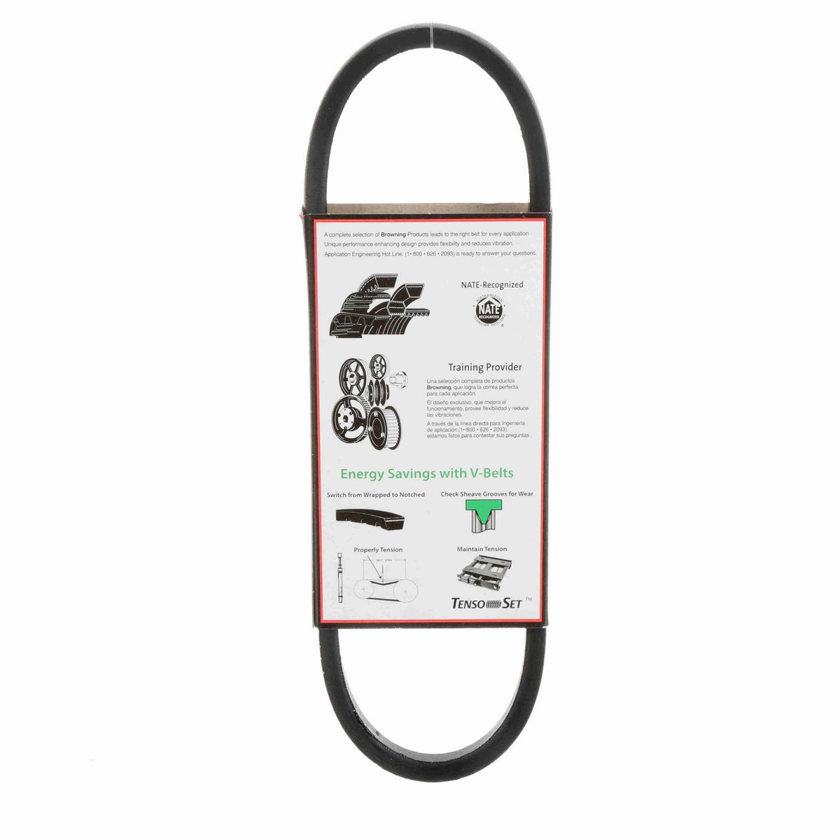 Browning Rubber FHP Belt - 4L250