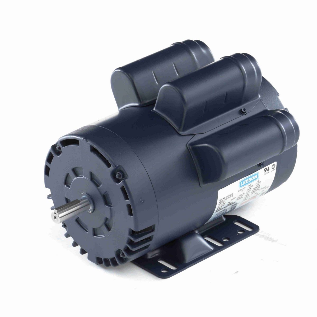 LEESON Pressure Washer Motor, 2 HP, 1 Ph, 60 Hz, 115/230 V, 1800 RPM, 56H Frame, DP - 116704.00