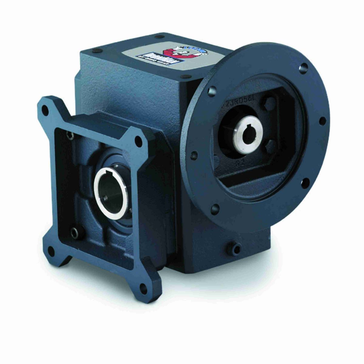 Grove Gear GR Series - Ironman Worm Gear Reducers Cast Iron Single-Reduction Worm Reducer - GRL-FHMQ821-7.5-HL-56-20