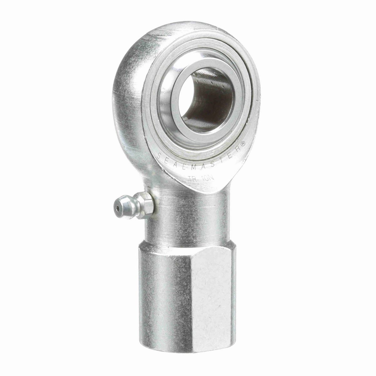 Sealmaster Female Rod End Bearing - Three-Piece Greasable Carbon Steel Race - TR 10N