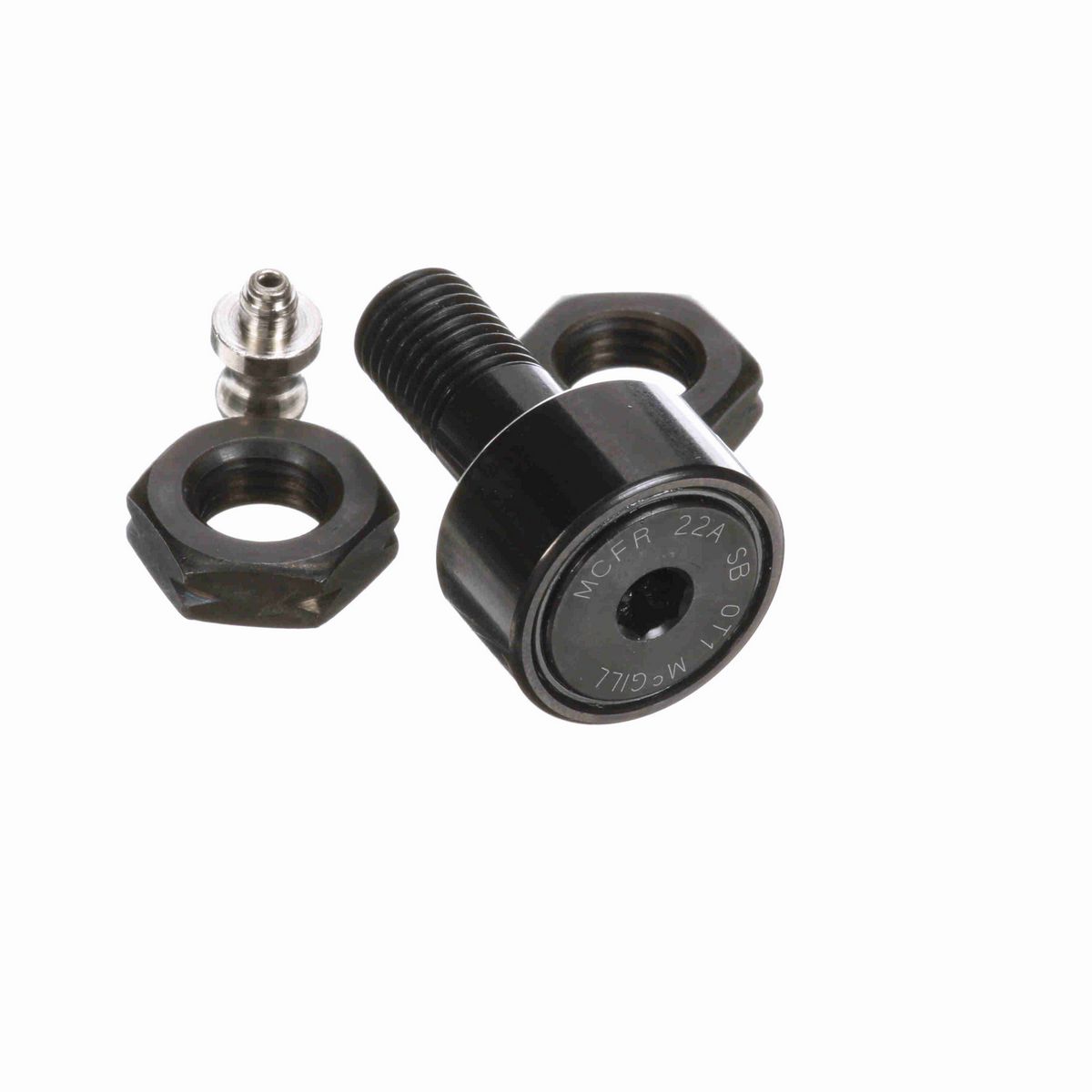 Опорный ролик с цапфой McGill CAMROL MCFR 22A SB, бочкообразный, с уплотнением, с шестигранным отверстием, метрический