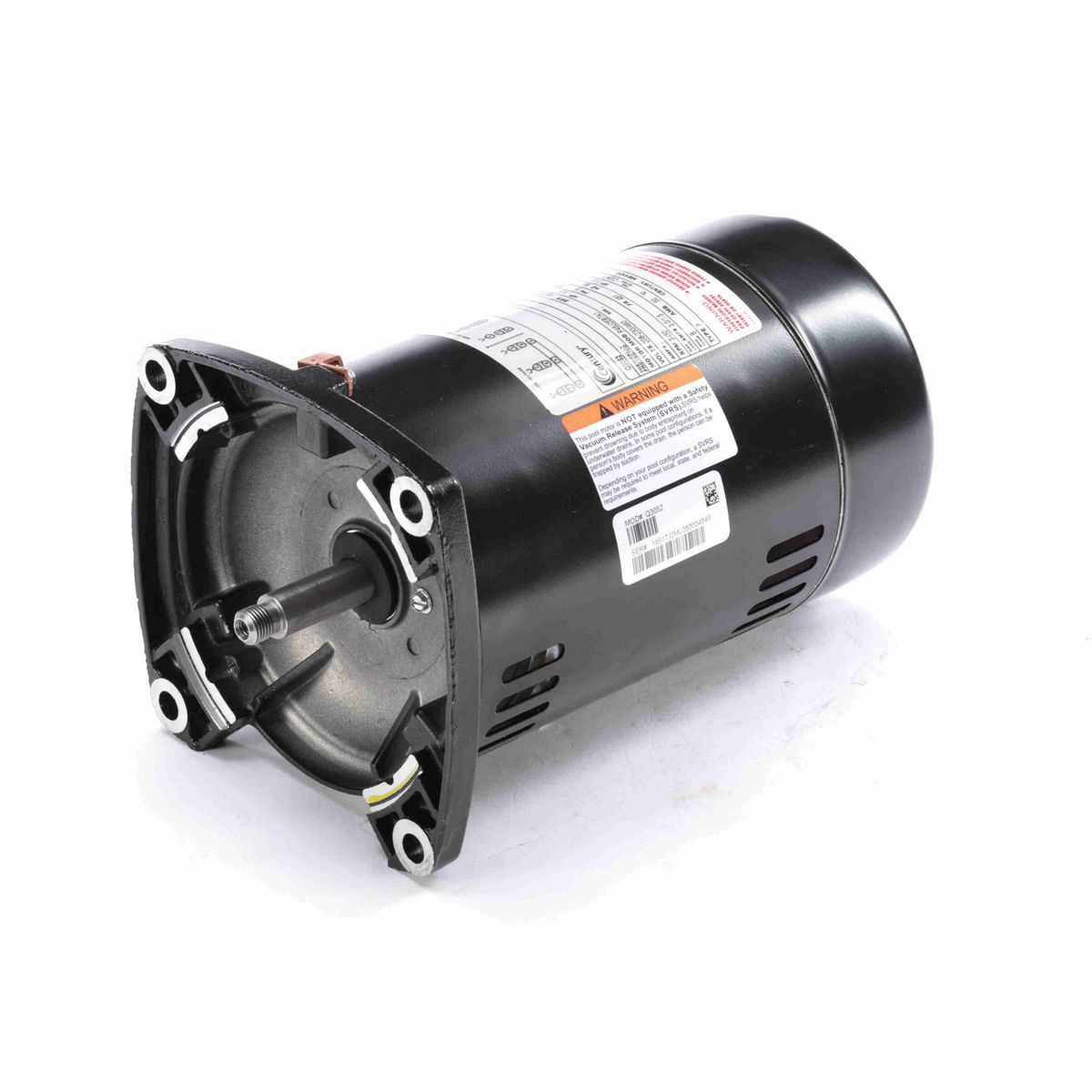 Century Pool Pump Motor, 1/2 HP, 3 Ph, 60 Hz, 208-230/460 V, 3600 RPM, 48Y Frame, ODP - Q3052
