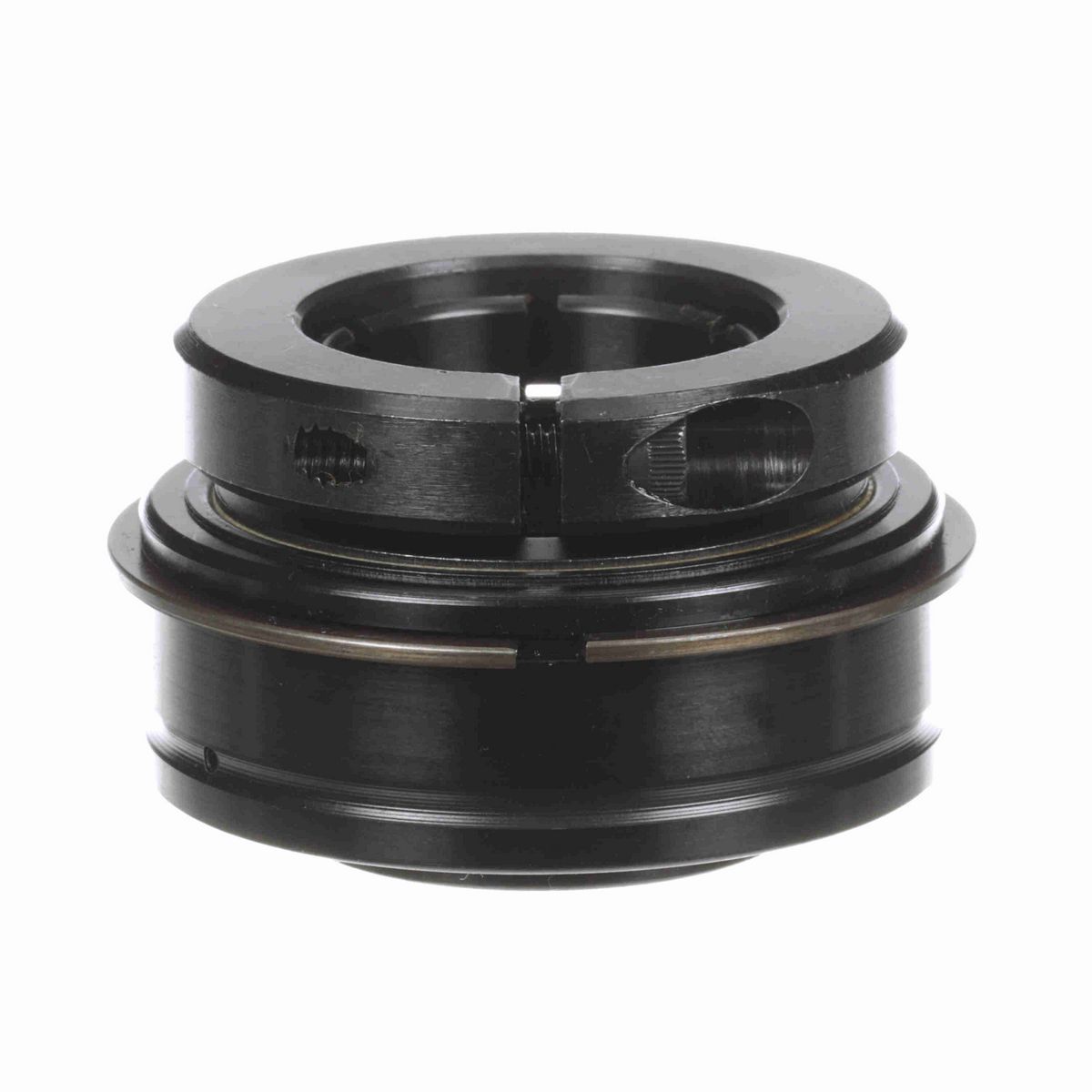 Sealmaster Mounted Insert Only Ball Bearing - 52100 Bearing Steel, Black Oxided - Concentric Lock - ER-20RT