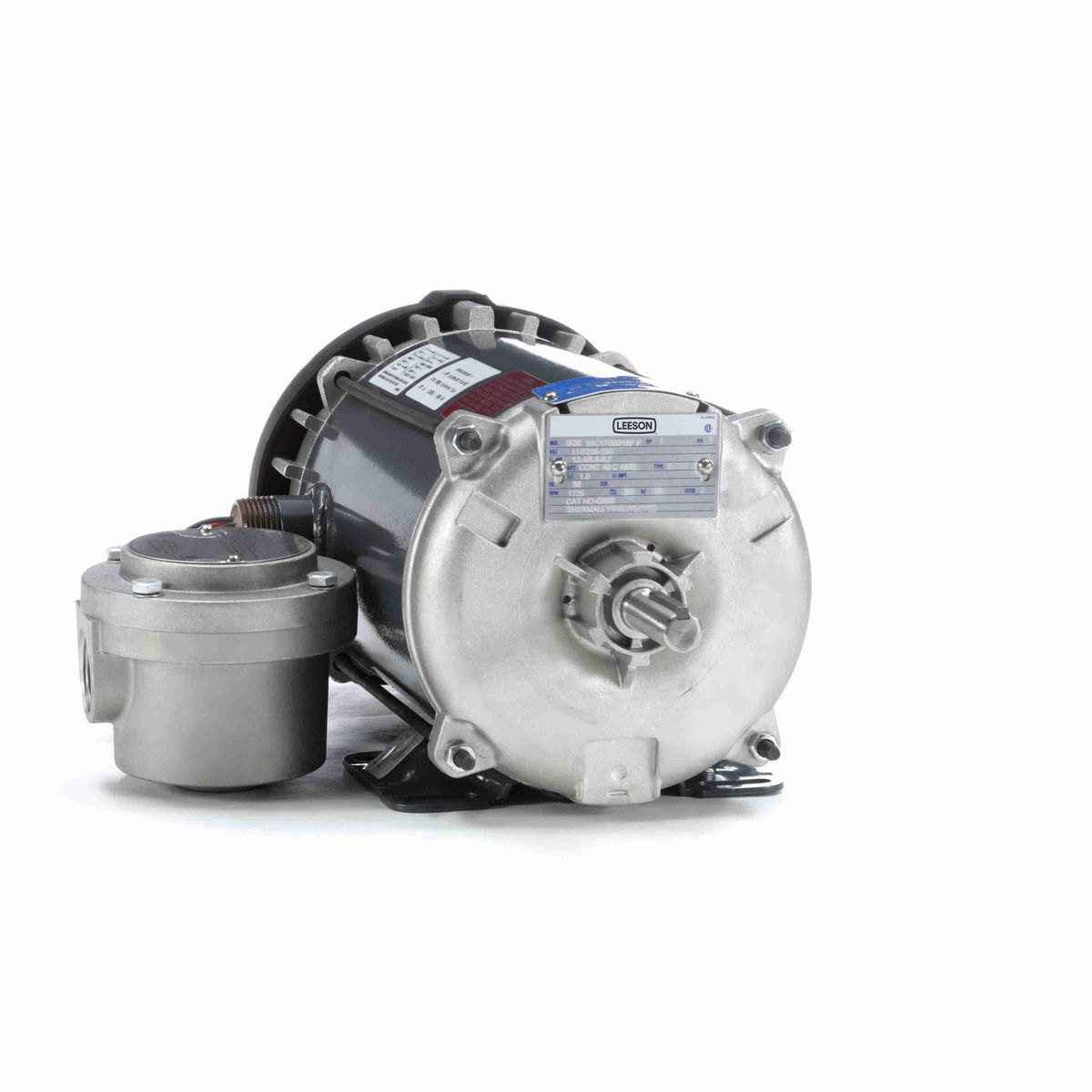 LEESON Explosion Proof Motor, 1 HP, 1 Ph, 60 Hz, 115/230 V, 1800 RPM, 56 Frame, EPFC - G659