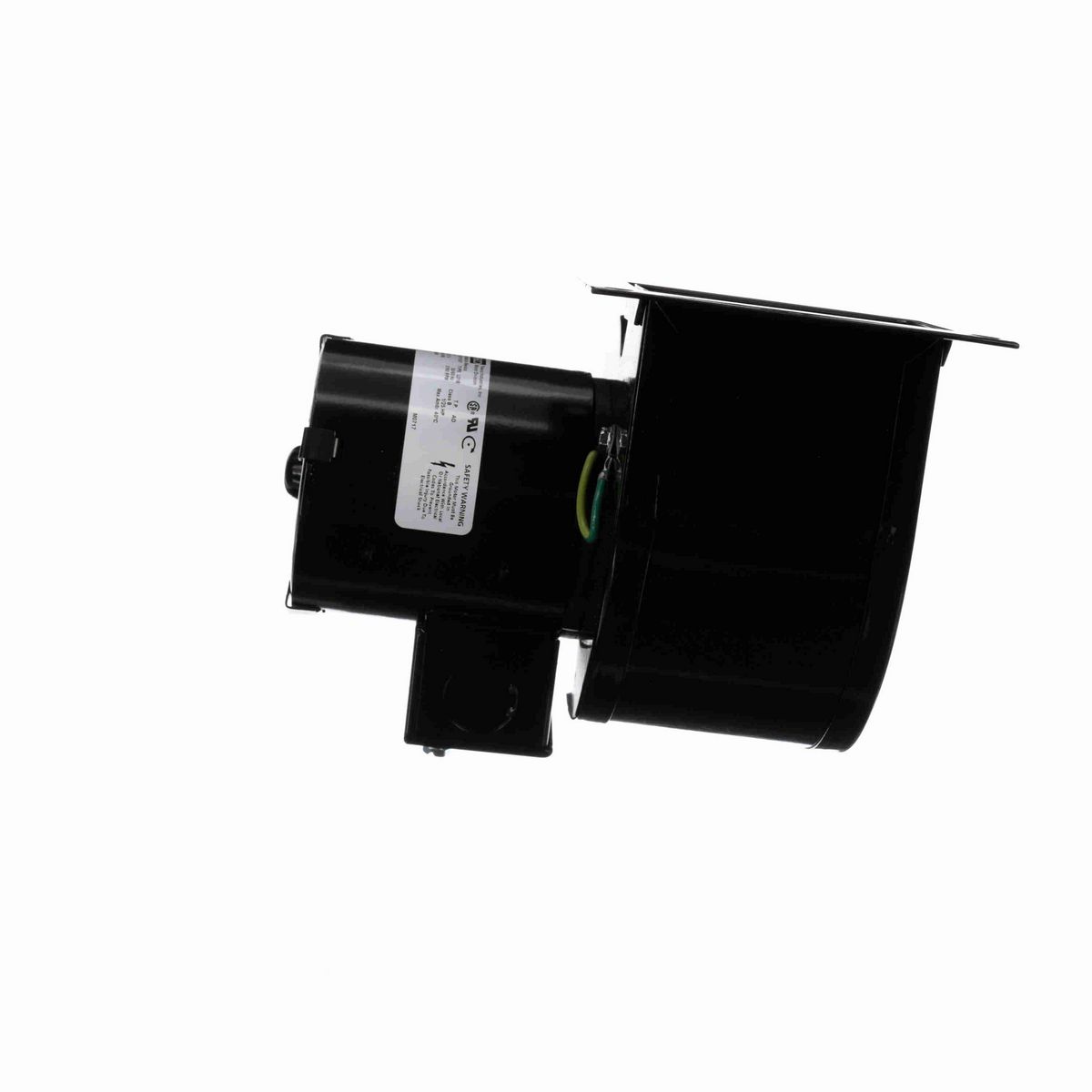 FASCO Rectangular Outlet Shaded Pole Centrifugal Blower, 115 Volts, Flange: Yes - A166