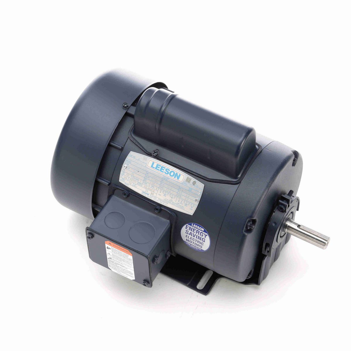 LEESON General Purpose Motor, 0.75 HP, 1 Ph, 60 Hz, 115/230 V, 1800 RPM, 56 Frame, TEFC - 110026.00