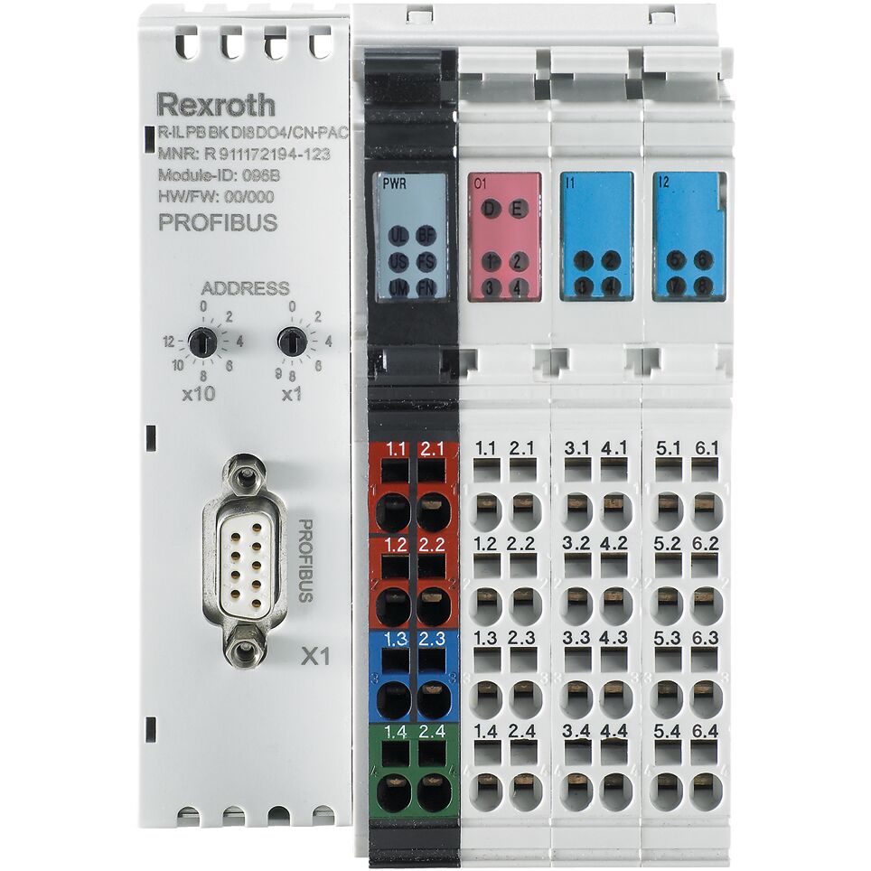 INTERFACE MODULE R-IL PB BK DI8 DO4/CN-PAC [R911172194]