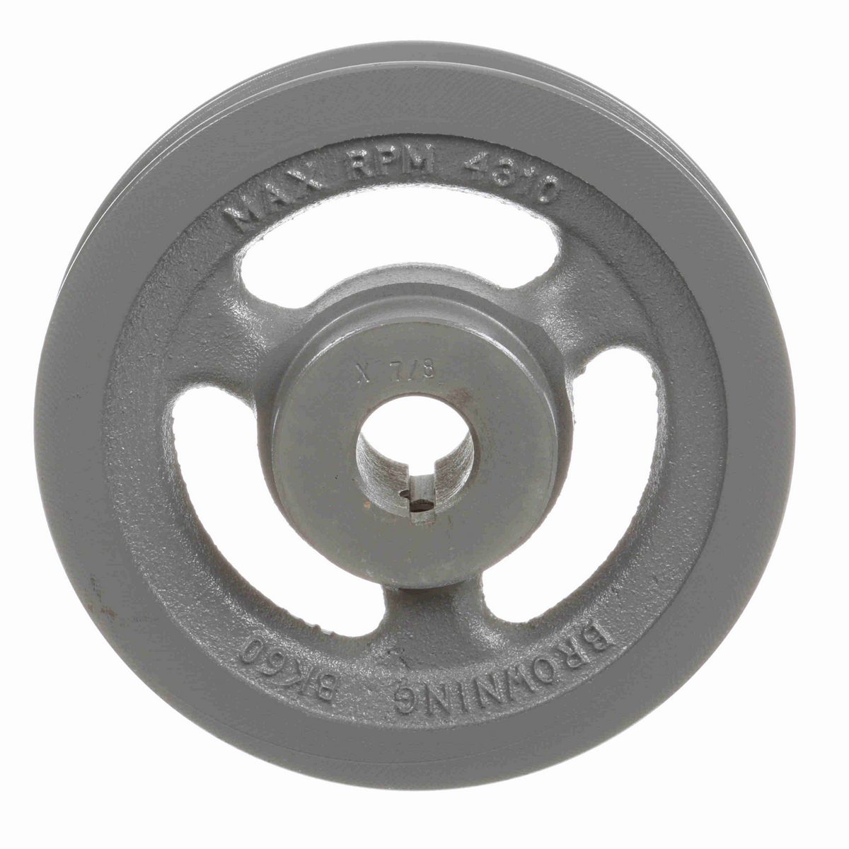Browning 1 Groove Cast Iron FHP - Finished Bore Sheave - BK60X7/8