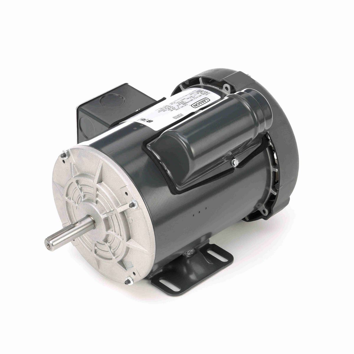 LEESON General Purpose Motor, 0.75 HP, 1 Ph, 60 Hz, 115/208-230 V, 1800 RPM, 56 Frame, TEFC - G356