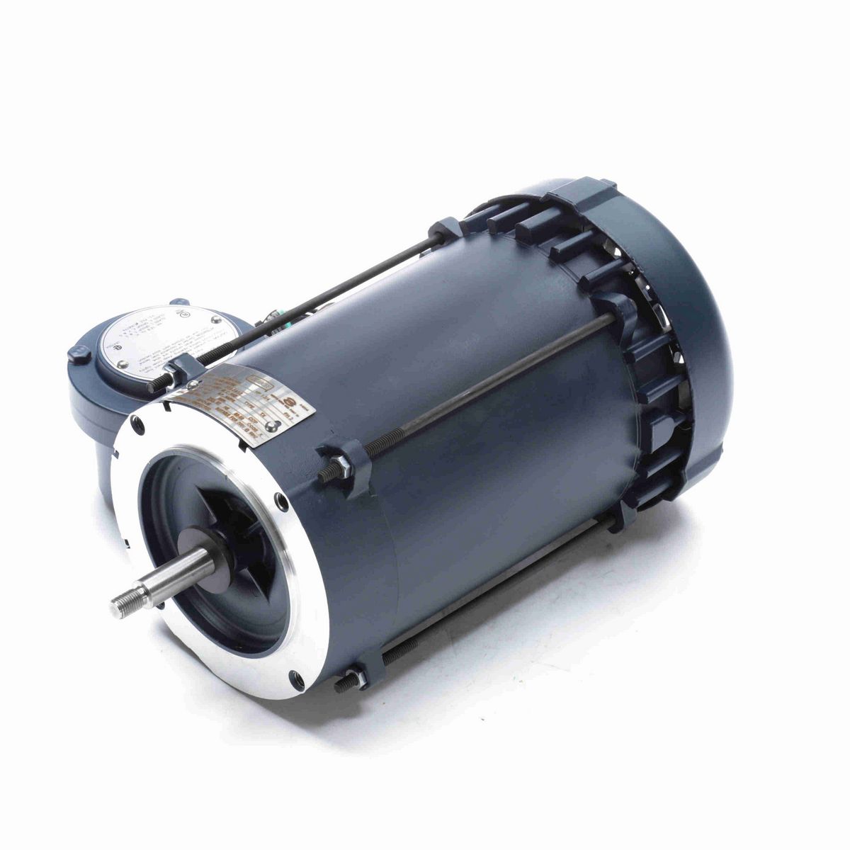 LEESON Explosion Proof Motor, 1 & 0.75 HP, 3 Ph, 60 & 50 Hz, 230/460 & 190/380 V, 3600 & 3000 RPM, 56J Frame, EPFC - 119424.00