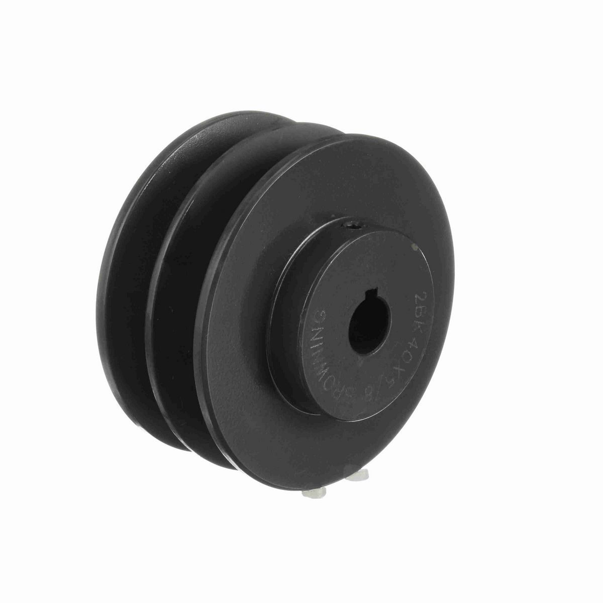 Browning 2 Groove Cast Iron FHP - Finished Bore Sheave - 2BK40X5/8